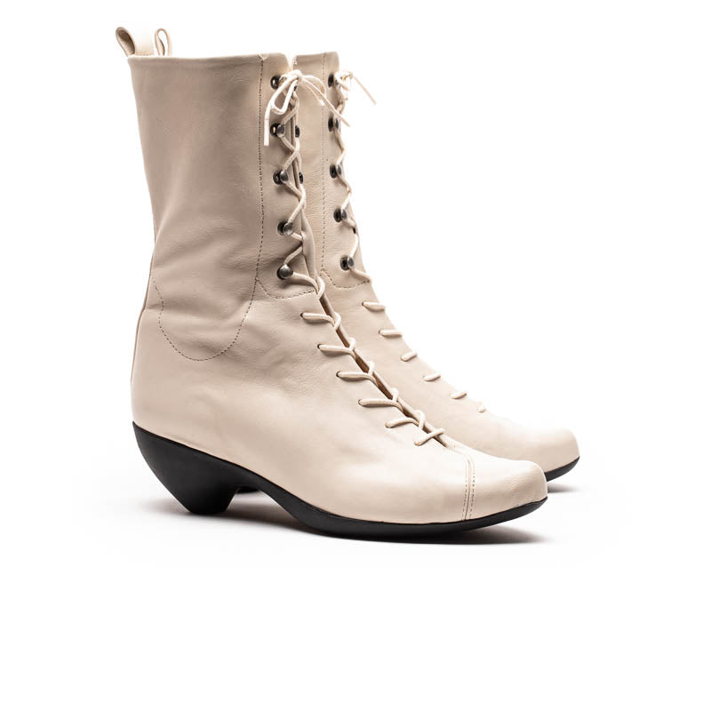 Hot Sale TANYA Off-White | Leather Boot